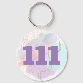 111 Höga vibes för justering och manifest antellen Nyckelring