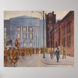 112:e Ingenjör på Cleveland Armory - 1940 Poster