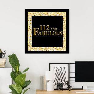112 Födelsedag Poster