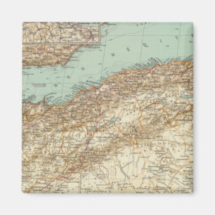 112 Marocko, Algeriet, Tunisien Magnet
