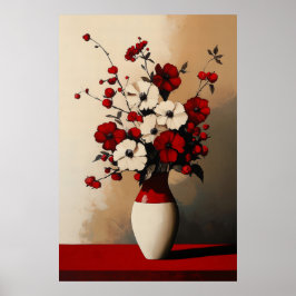 1132 Styrka och Lugn för minimalism i Blommigten - Poster