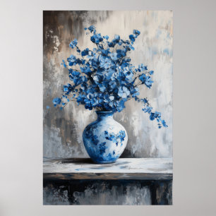 1138 Styrka och Lugn för minimalism i Blommigten - Poster