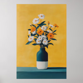 1139 Styrka och Lugn för minimalism i Blommigten - Poster