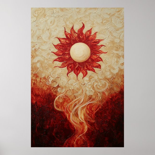 1144 Brand och Vatten Poster (Framsidan)