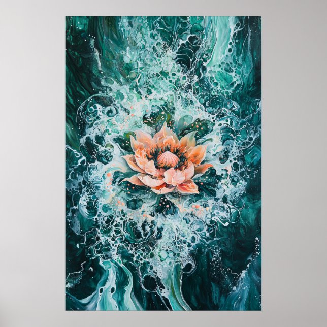 1145 Brand och Vatten Poster (Framsidan)