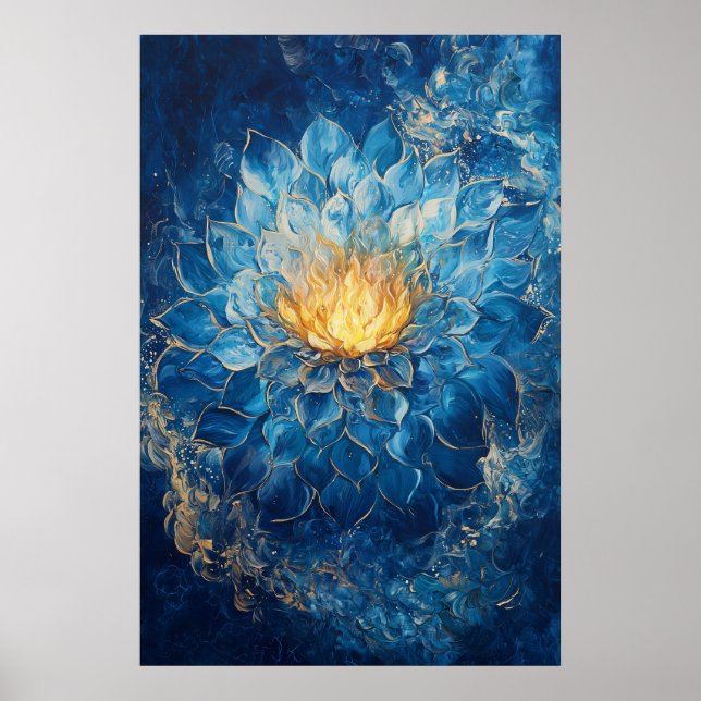 1148 Brand och Vatten Poster (Framsidan)