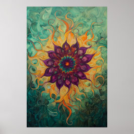 1149 Brand och Vatten Poster