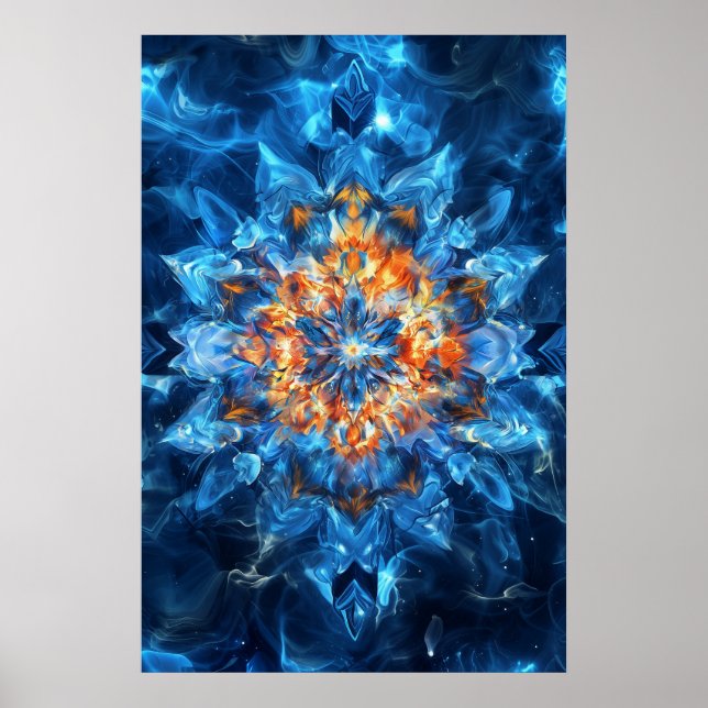 1152 Brand och Vatten Poster (Framsidan)