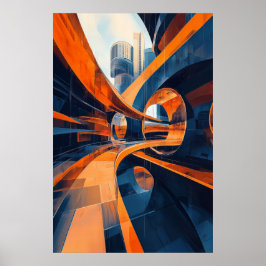 1155 Retro Futurism Poster