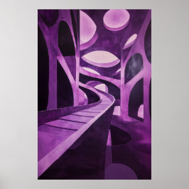 1156 Retro Futurism Poster