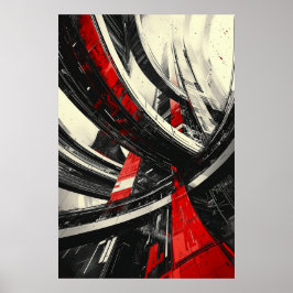 1157 Retro Futurism Poster