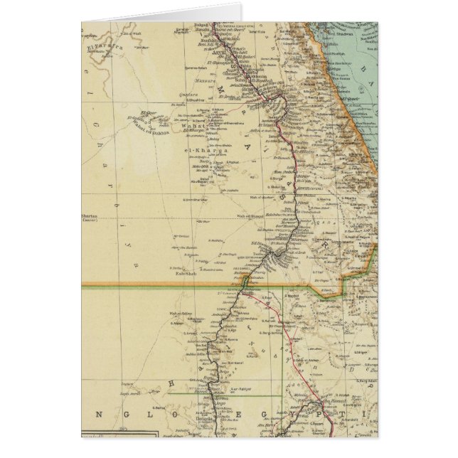 115 Egypten Hälsningskort (Framsidan)