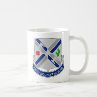 115. Infanterit Regiment - samla rundan flagga Kaffemugg