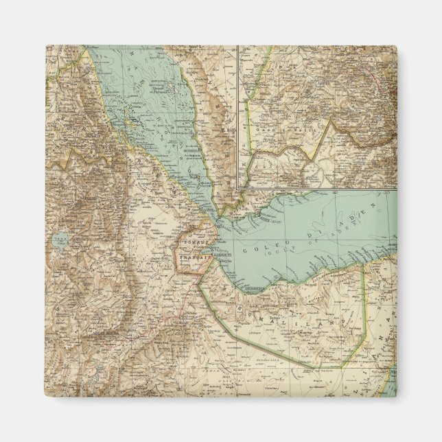11617 Eritrea, Etiopien, Somalia Magnet (Framsidan)