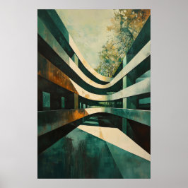 1162 Retro Futurism Poster