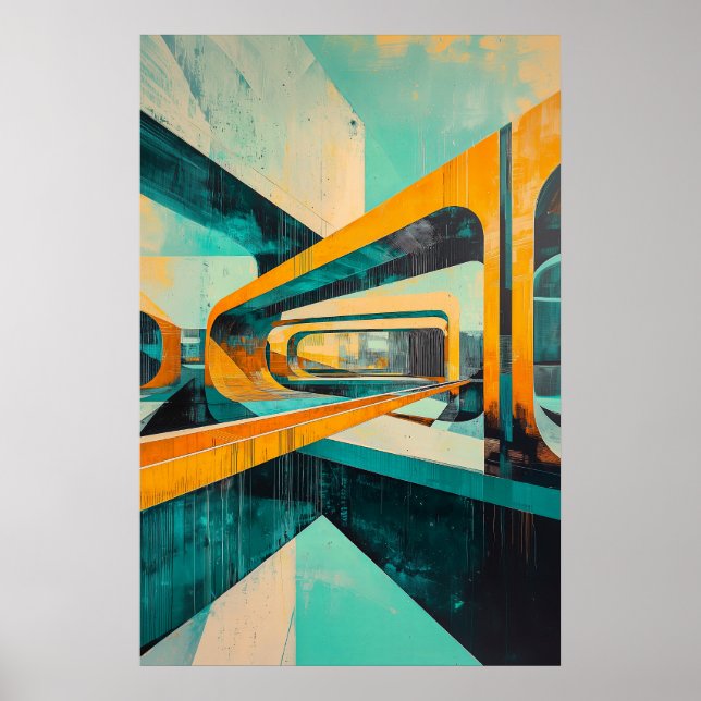 1164 Retro Futurism Poster (Framsidan)