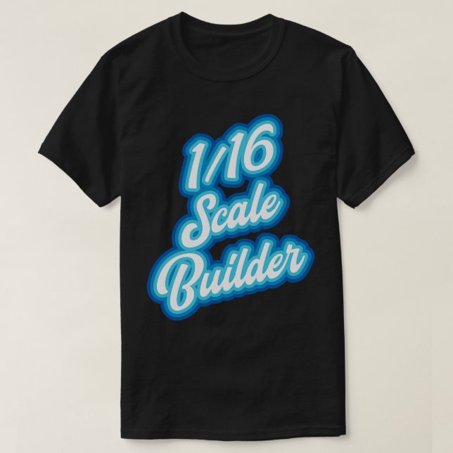 116  modellbyggare 1 t shirt (Design framsida)