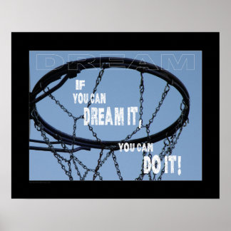#117 (projektionsyta) Basketboll Poster