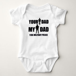 1186 Militär polis - Er Pappa - Min Pappa Tee