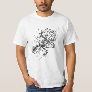 119 Black White Abstract Tribal Tattoo Art T Shirt