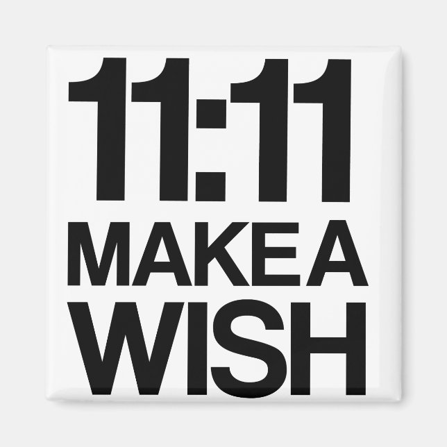 11:11 GÖR EN ÖNSKAD MYNT MAGNET (Framsidan)