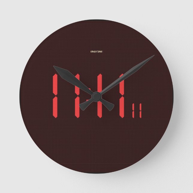 11:11-klocka rund klocka (Framsida)