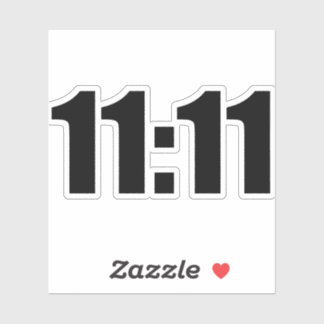 11:11 Lucky Time Klistermärken