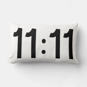 11:11 Manifesterande Numerologi Esoteriska Nummer Lumbarkudde