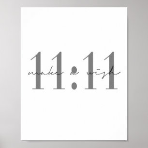 11:11 Önska Poster