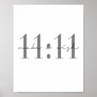 11:11 Önska Poster