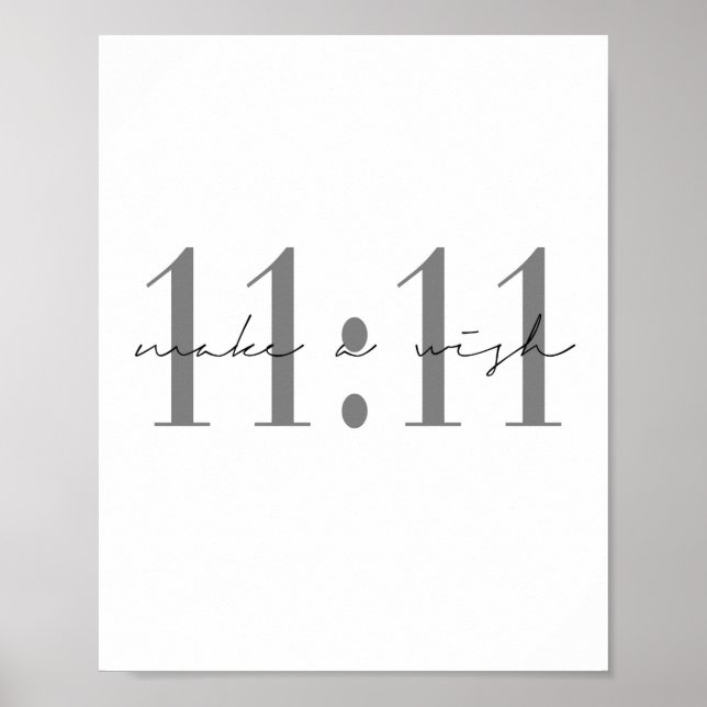 11:11 Önska Poster (Framsidan)