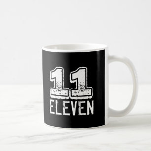 11:11 roliga 11 elva kaffemugg