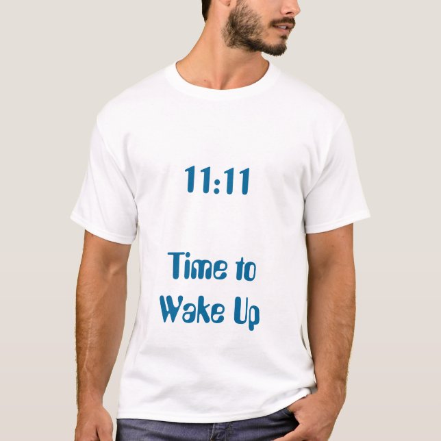 11:11 Time som vaknar upp Tee (Framsida)