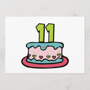11 Ålderskaka Kort