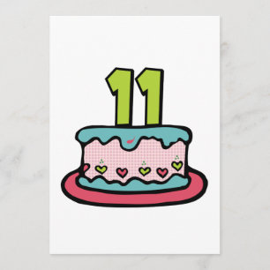 11 Ålderskaka Kort