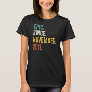 11 år gammal epidemi sedan november 2011 elfte föd t shirt