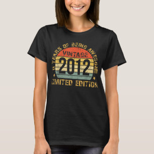 11 år gammal pojke, 11 år gammal fågel 2012 t shirt