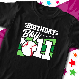11-åriga baskiska Party-tema 11:e födelsedagspojke T Shirt