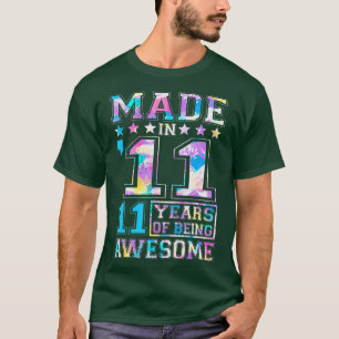 11-åriga gåvor till 11:e födelsedagskorgen t shirt