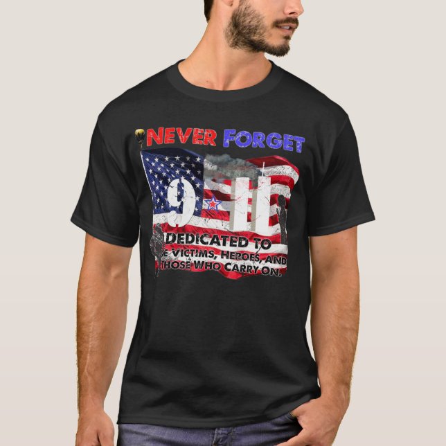 11-årsdagen av september t shirt (Framsida)