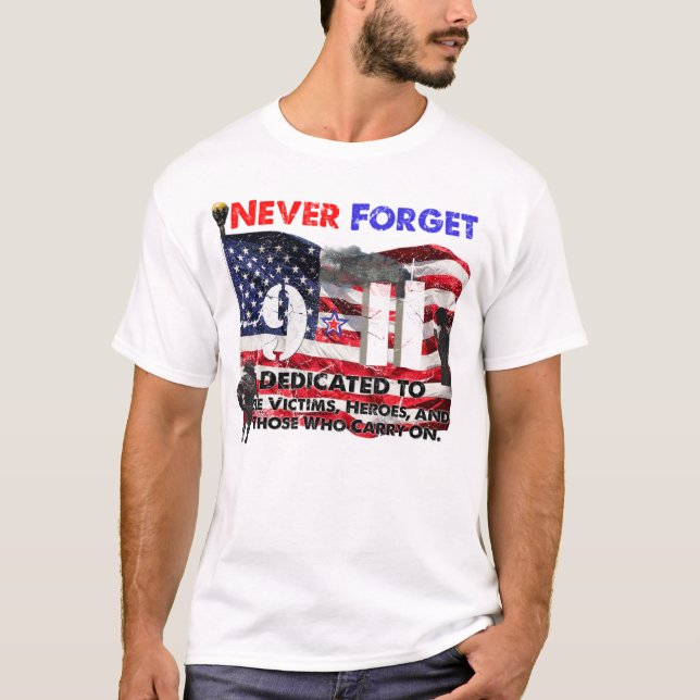 11-årsdagen av september t shirt (Framsida)