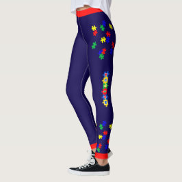 #11 Autism Acceptans Leggings
