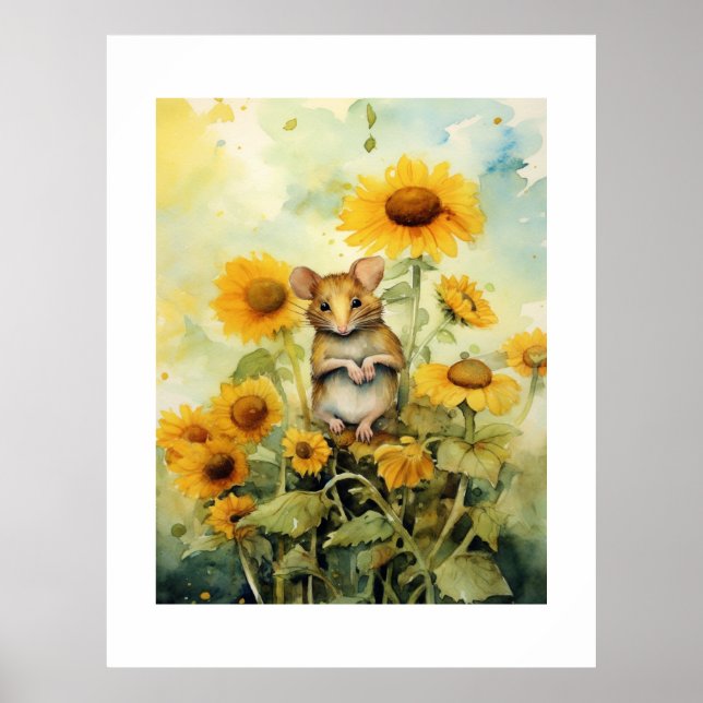 11 av 17 Solros Garden Miceville Poster (Framsidan)