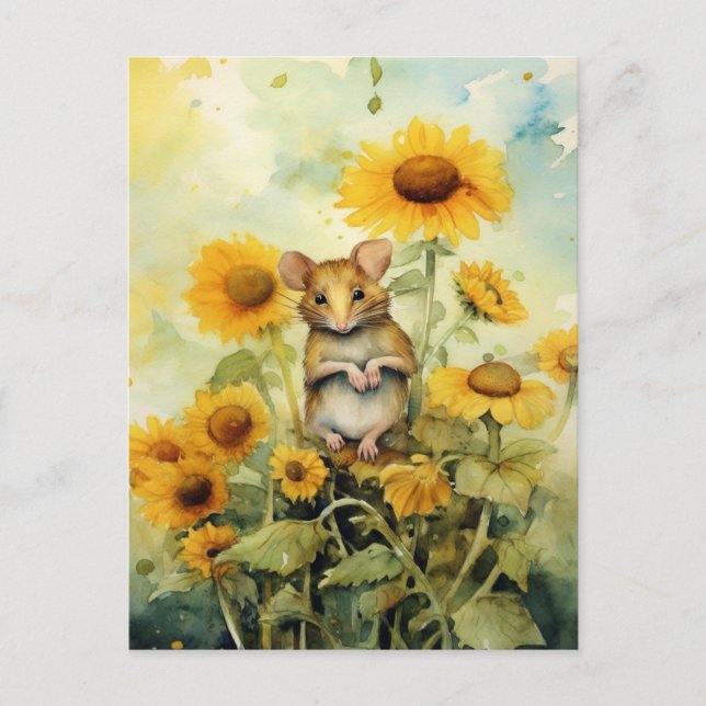 11 av 17 Solros Garden Miceville Vykort (Framsida)