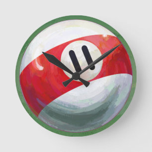 11 Boll Rund Klocka