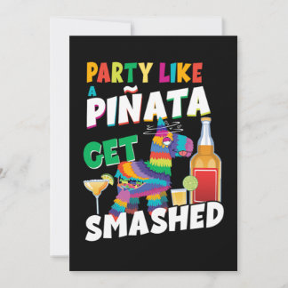 11.Cinco de Mayo Party som en Piata-fågel Sma Spara Datumet