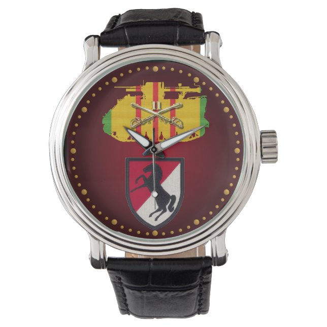 11:e ACR Blackhorse Redilless Rifle ACAV Watch Armbandsur (Framsida)