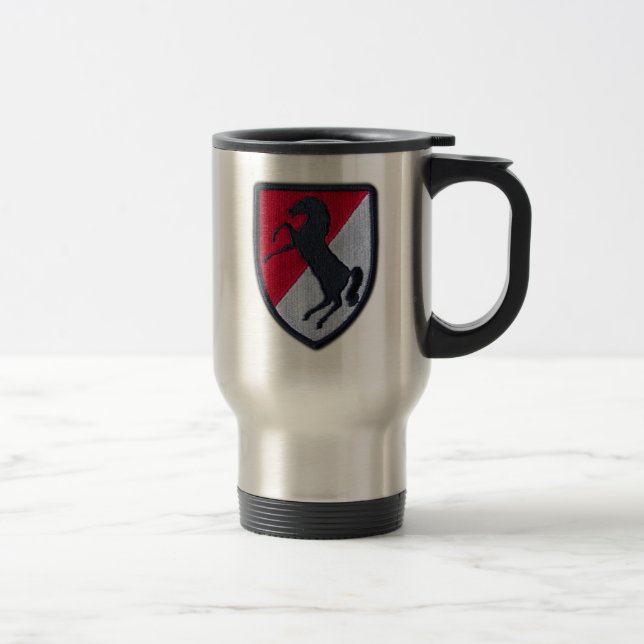 11:e ACR:s beväpnade kavalleriregim Fort Meade Resemugg (Höger)