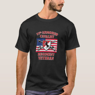 11:e beväpnad kavalleriregim Veteran (frontdesign) T Shirt