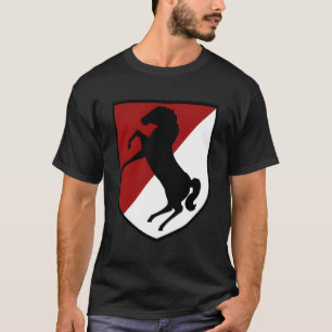 11:e beväpnade Cavalry Regit Patch 11Th Acr T Shirt
